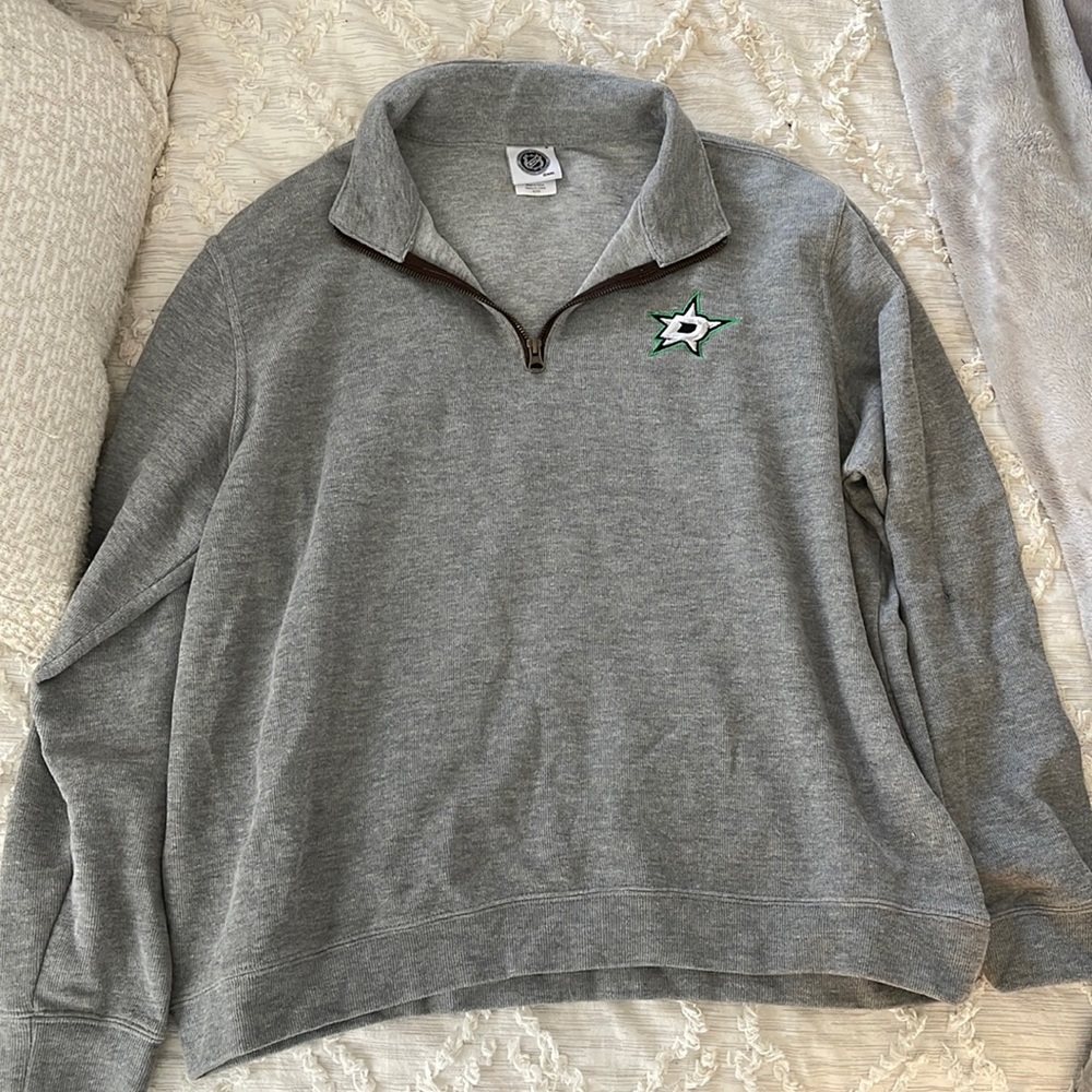 Dallas stars quarter zip